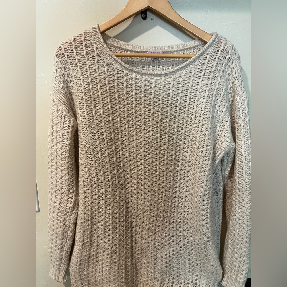 Calypso St. Barth super soft cozy 100% cashmere sweater